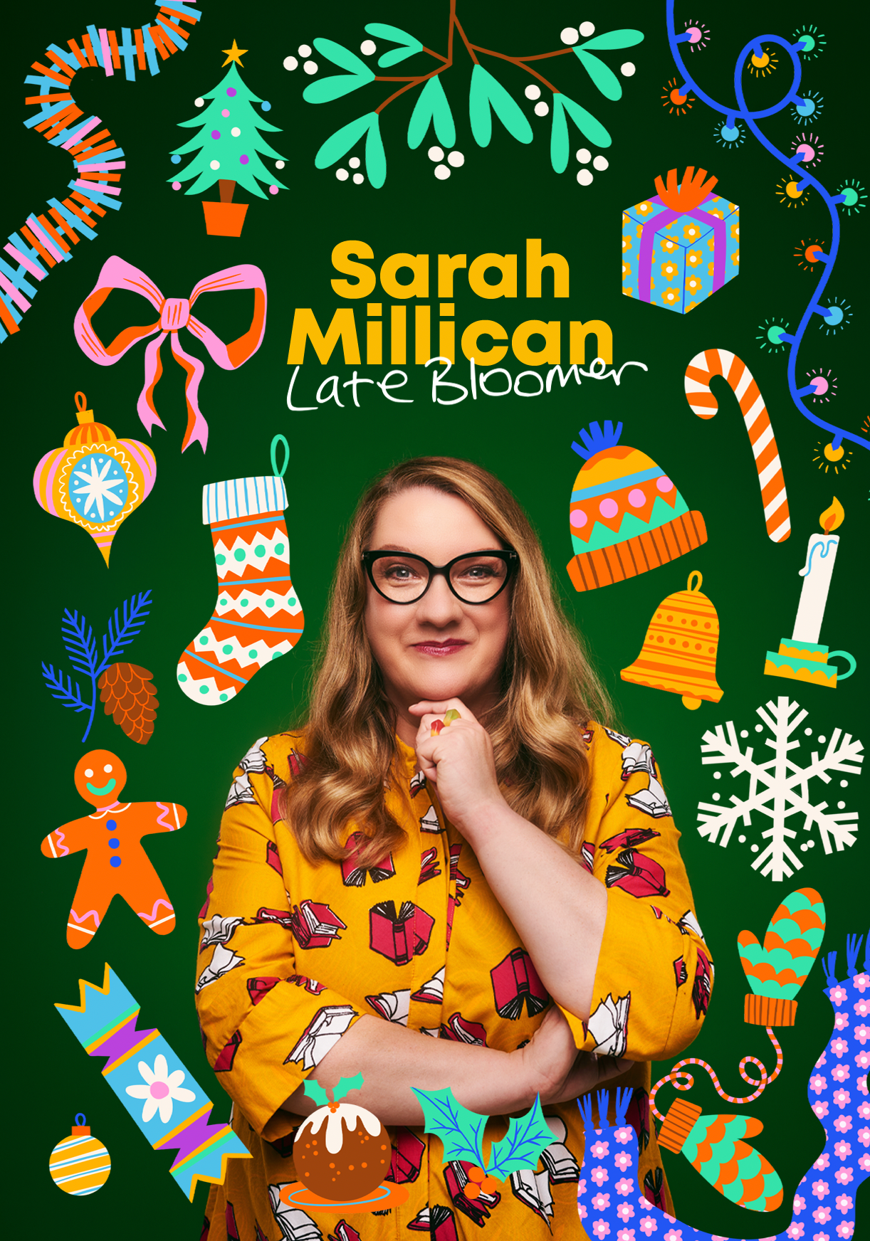 Digital Download Christmas Card + Late Bloomer Stand Up Special Access Code