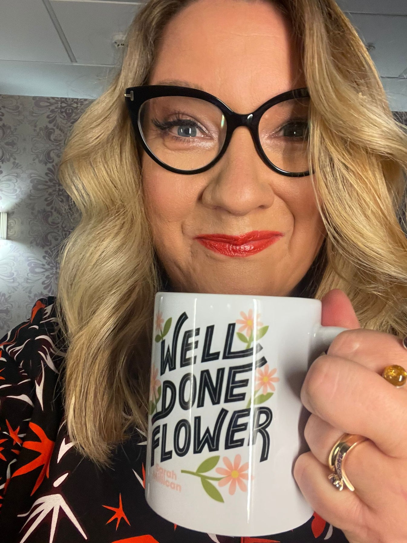 mug-well-done-flower-sarah-millican